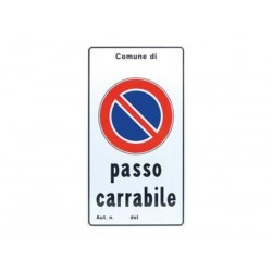 SEGNALE PASSO CARRABILE