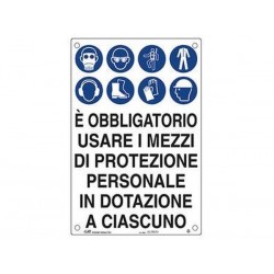 CARTELLO PROTEZIONE PERSONALE