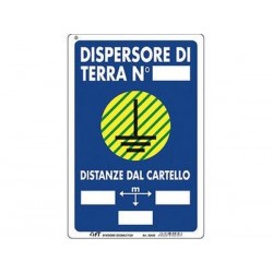 CARTELLO DISPERSORE DI TERRA